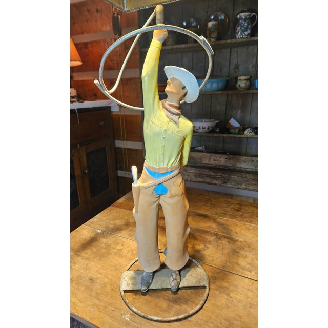 Metal 1950s Lono Ackert Cowboy Sprinkler For Sale - Image 7 of 17
