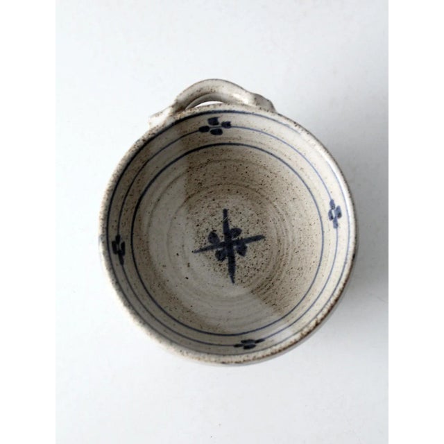 Vintage Studio Pottery Bowl For Sale - Image 9 of 11
