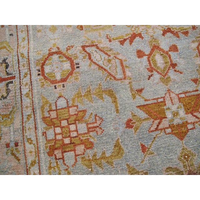 Mid 20th Century Galerie Shabab Collection Mid-20th Century Persian Malayer Accent Rug For Sale - Image 5 of 8