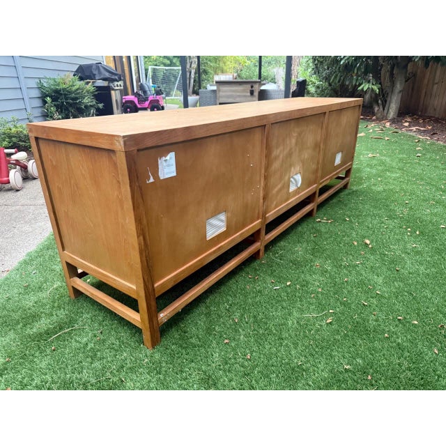 2020s Blonde Cane Credenza For Sale - Image 5 of 7