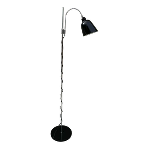 1990's Thomas O'Brien Vintage Modern Black and Chrome Task Lamp