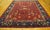 Chinese Antique 1900s Red Medallion Animals Traditional Peking Chinese Knotted Wool Rug For Sale - Image 3 of 5