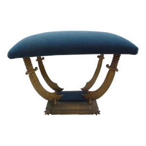 Hollywood Regency Sword Bench or Ottoman