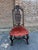 Gothic Pair of Antique Anglo-Dutch 19th Century Walnut Carved High Back Hall Chairs For Sale - Image 3 of 12