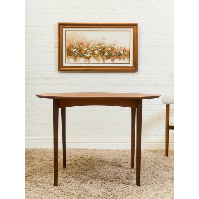 1960’s Vintage Solid Wood Dining Table For Sale - Image 4 of 12