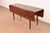 Brown Jack Cartwright for Founders Mid-Century Modern Walnut Drop-Leaf Harvest Dining Table, Newly Refinished For Sale - Image 8 of 14