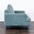 Eq3 Eve Modern Lounge Chair in Soft Blue Fabric For Sale - Image 4 of 8