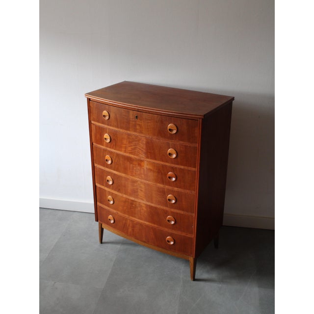 Mid-Century Modern Vintage Danish Chest of Drawers in Teak, 1960s For Sale - Image 3 of 12
