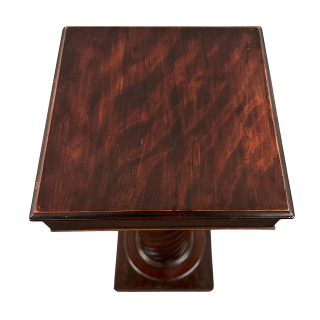 Wood Pair of 19th Century American Empire Pedestals or Plant Stands For Sale - Image 7 of 12