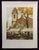 Impressionist Roger Hebbelinck Hand Signed Vintage Aquatint Etching Clock Tower Farmers Market For Sale - Image 3 of 8