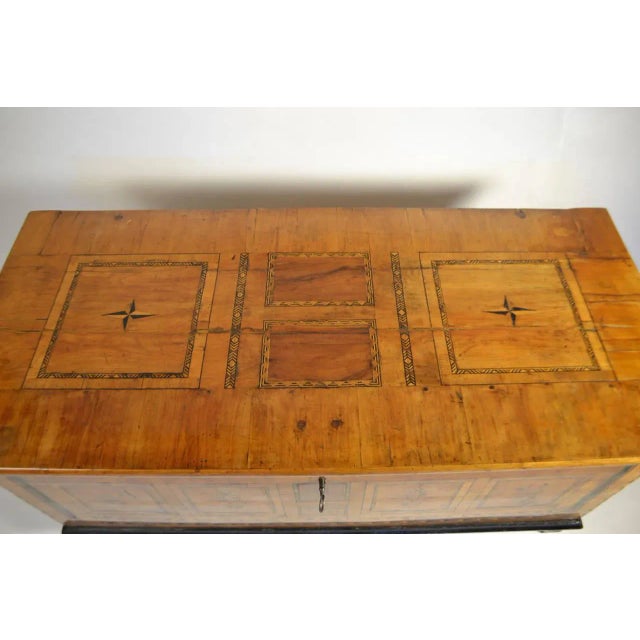Coffer in Marqueterie For Sale - Image 4 of 6