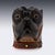 19th Century Victorian Lignum Vitae Bulldog Inkwell, 1860 For Sale - Image 6 of 18