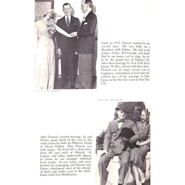 White "A Gentleman of Broadway: The Story of Damon Runyon" 1964 Hoyt, Edwin P. For Sale - Image 8 of 11