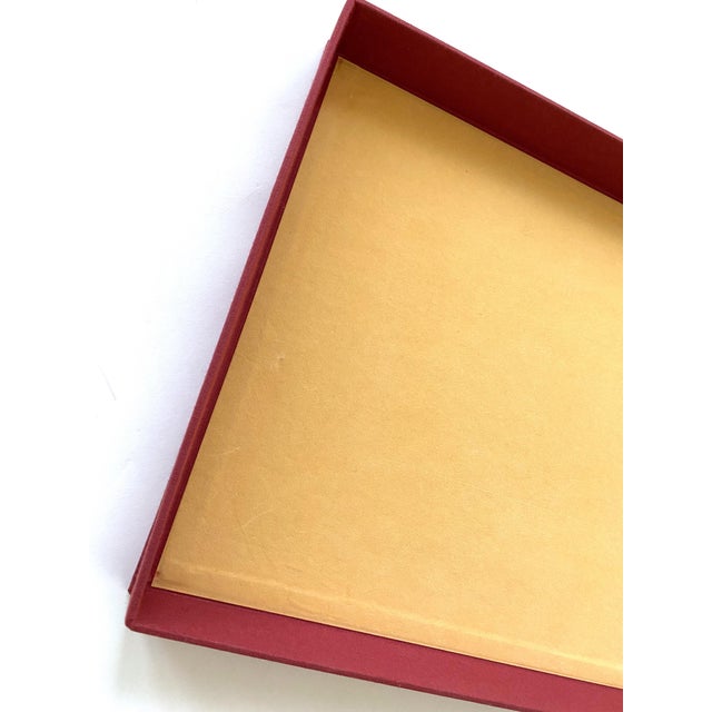 Textile Vintage Bev Doolittle “Where Silence Speaks” Presentation Portfolio Clamshell Box For Sale - Image 7 of 13