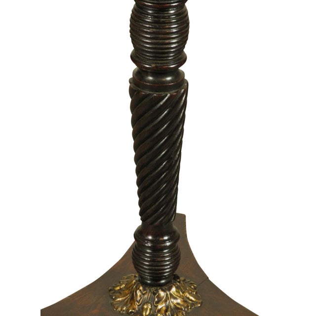 Mid 19th Century 19th-C. Continental Candle Stand For Sale - Image 5 of 9