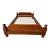 Antique American Walnut Rope Trundle Bed For Sale