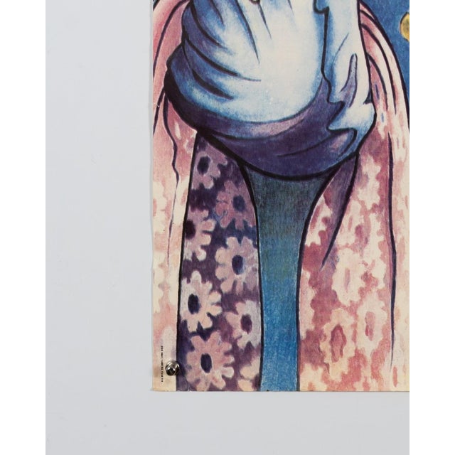 Black The Courtesan Movie Poster from Goronowicz, 1984 For Sale - Image 8 of 9