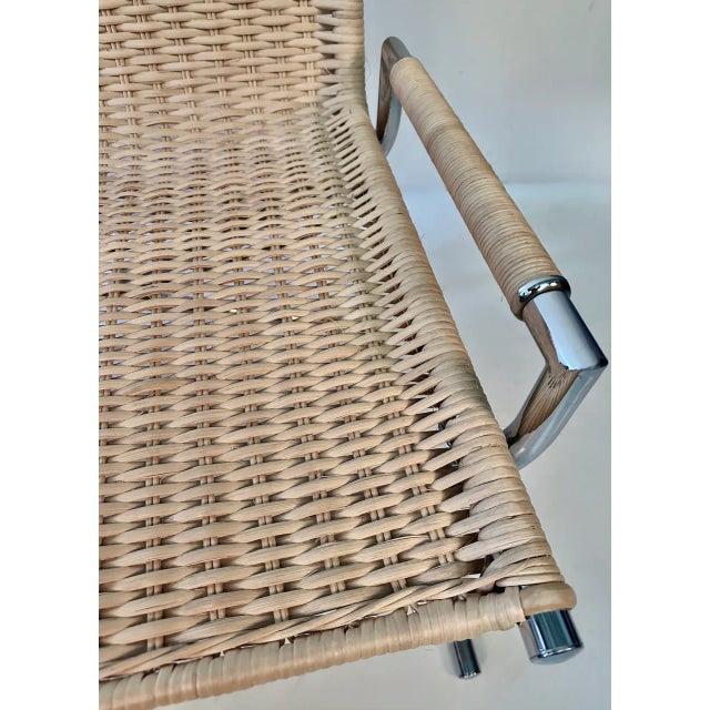 1970s Vintage Ward Bennett for Brickell "Sled" Lounge Chair For Sale - Image 9 of 12