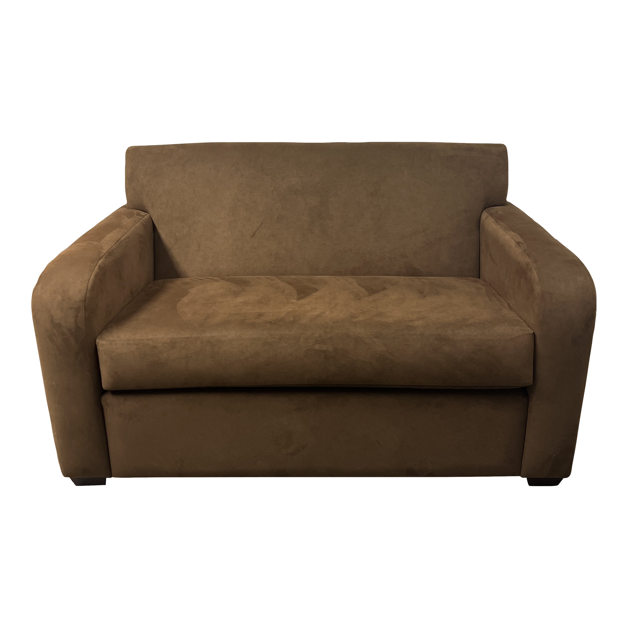Microfiber chair and a half sales