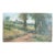 19th Century English or American Pastoral Landscape With Cows, Signed For Sale