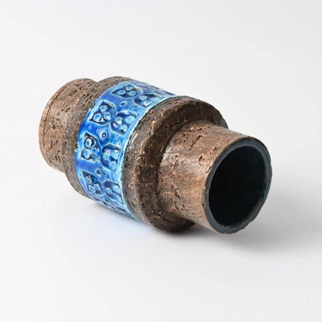 Mid-Century Modern Vintage Trufflio Vase by Aldo Londi for Bitossi For Sale - Image 3 of 7