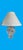 Art deco inspired luxury lighting, this classic Lalique lamp featured two sculpted doves in frosted lead crystal. Made in...