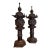 Antique Bronze Lamps - a Pair For Sale