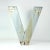1950s Large Vintage Industial Czechoslovakian Letter V in Zinc, 1950s For Sale - Image 5 of 7