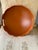 Hand Painted Lacquered Scallop Tray Orange For Sale - Image 10 of 12