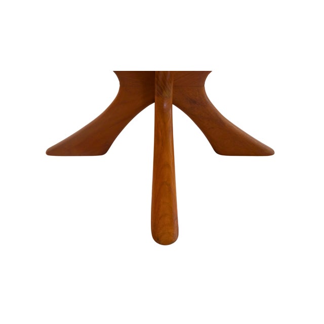 Niels Eilersen Danish T118 Teak and Glass Coffee Table by Illum Wikkelsø, 1960s For Sale - Image 4 of 5