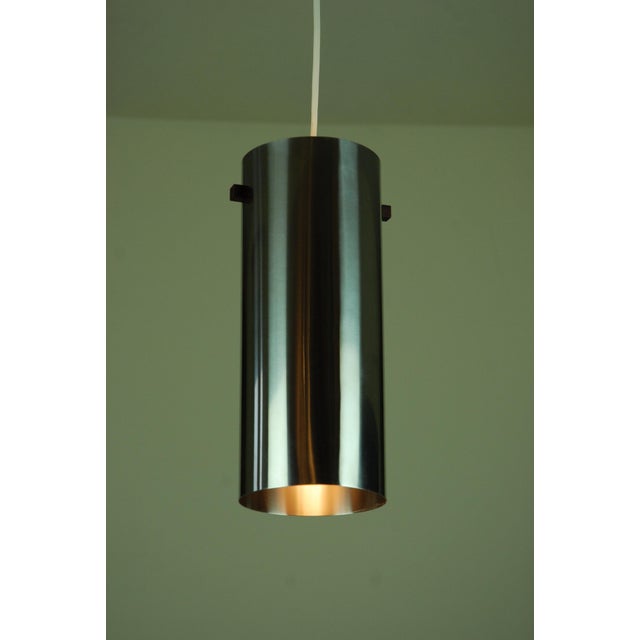 Metal Model 571 Pendant Lamp by Uno & Östen Kristiansson for Luxus, 1970s For Sale - Image 7 of 12