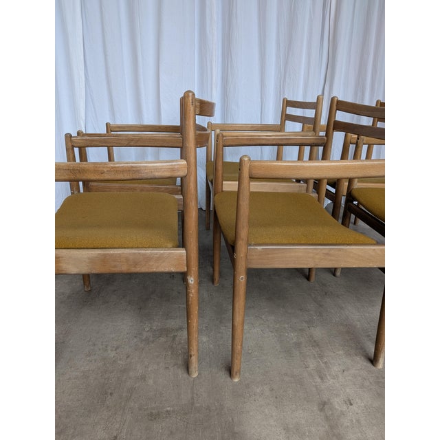 Mid-Century Modern Mid-Century Armchairs from Stol Kamnik, Yugoslav, 1970s, Set of 6 For Sale - Image 3 of 18