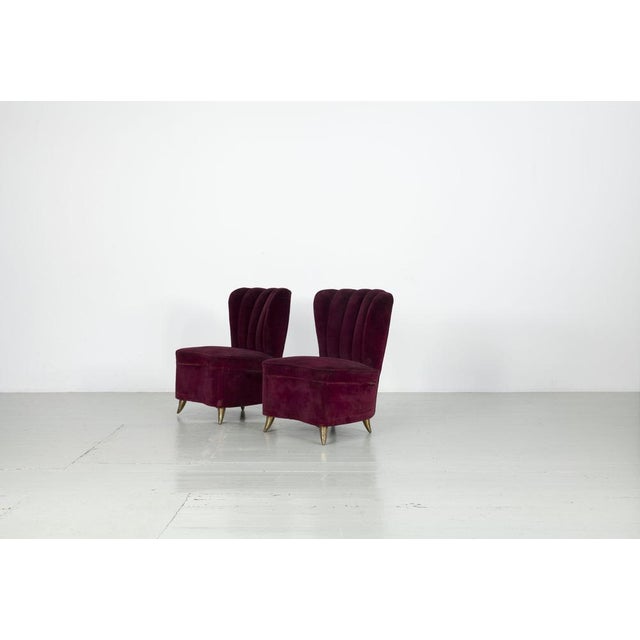 Sofa and Armchairs attributed to Isa Bergamo, 1950s, Set of 5 For Sale - Image 14 of 18