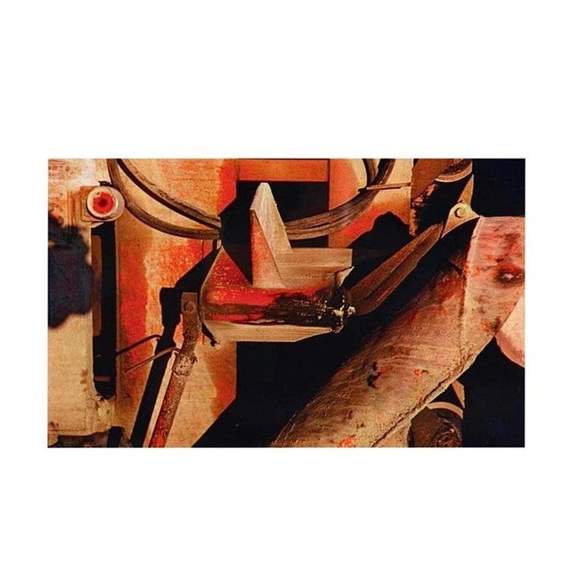 Arthur Siegel Cement Mixer 1953, Abstract Dye Transfer Print, Signed For Sale - Image 4 of 6