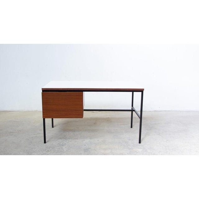Pierre guariche desk model 620 1960s desk by pierre guariche arp (atelier de recherches plastiques) for minvielle, made of...