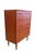 1970s Vintage Danish Chest of Drawers in Teak with Decorative Handles from J.G. Møbler, 1960s For Sale - Image 5 of 17
