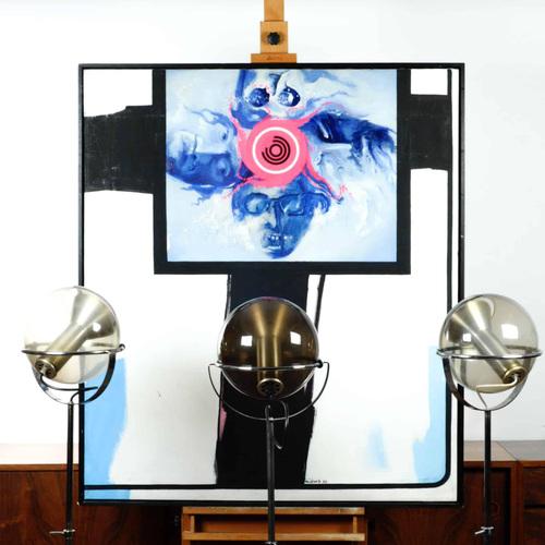 Geert Mols, New Crucifix, 1968, Oil on Canvas For Sale - Image 13 of 13