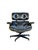 Mid 20th Century Authentic Herman Miller Eames Lounge Chair in Black Leather For Sale - Image 5 of 16