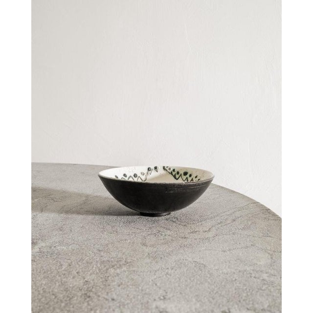 Mid-Century French White Ceramic Bowl by Pablo Picasso for Madoura, 1950s For Sale - Image 3 of 5