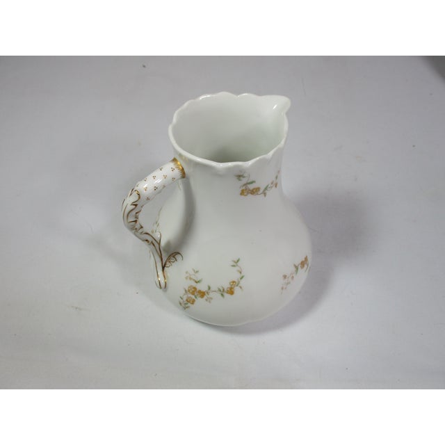 Art Nouveau 1940s Haviland Limoges Porcelain Tea Service - 3 Pc For Sale - Image 3 of 11