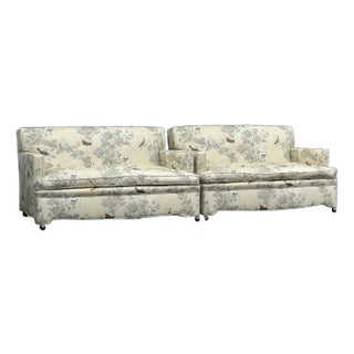 Vintage Chinoiserie Loveseats a Pair For Sale