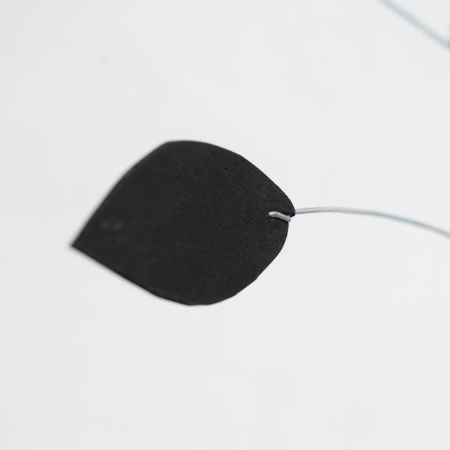 Black Unknown, Enchanting Dynamics: Iron and Foam Kinetic Sculpture Black in Play, 1990s, Metal For Sale - Image 8 of 16
