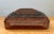 Showcasing quintessential American folk art craftsmanship, this antique tramp art box features complex, multi-layered chip...