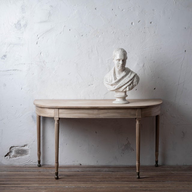 19th-century painted plaster bust after the marble original by Sir Francis Chantrey (1781–1841), depicting Sir Walter...