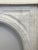 Late 19th Century Antique Neoclassical White Marble Fireplace Mantel For Sale - Image 5 of 9