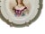 Late 19th Century 19th C Sèvres Marked Plate Madame Du Barry Signed Debrie Green-Gold Ribbon Made in France c.1890-1910 For Sale - Image 5 of 10