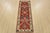 Farmhouse Kazak Runner 2’1” X 5’8” Red Wool Tribal Hand-Knotted Oriental Rug For Sale - Image 3 of 11