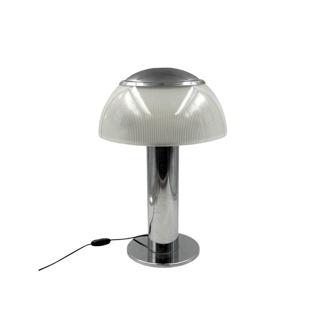 Metal Mid-Century Modern Table Lamp, Stilnovo Italy 1960s For Sale - Image 7 of 13