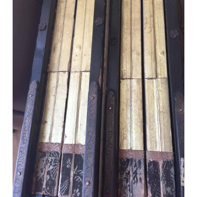Pair of Rare Antique Japanese Folding Screens with Provenance For Sale - Image 4 of 10