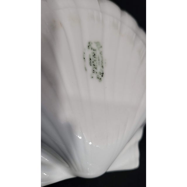 Limoges, France 1900s Antique French Limoges René Frugier "Aluminite" Shell Dishes - Set of 6 For Sale - Image 4 of 7